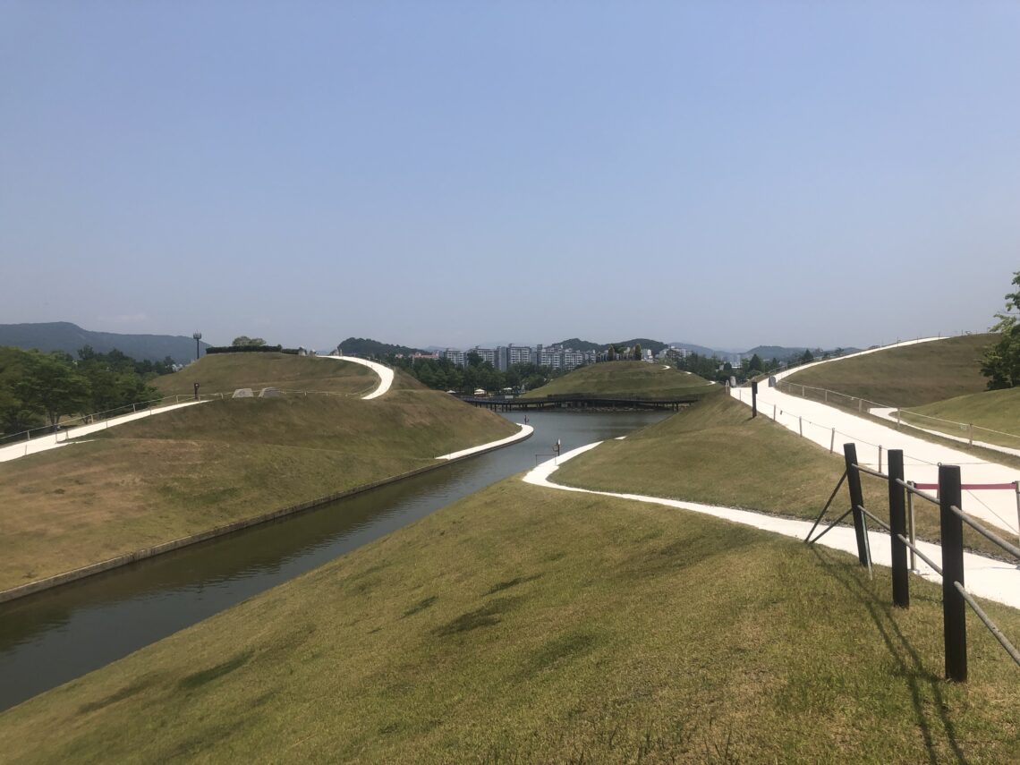 한국 순천만 국가정원 전경