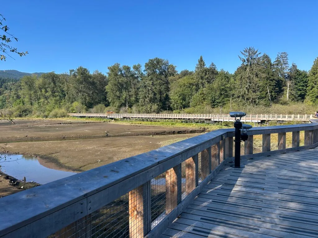 록키 포인트 파크의 트레일 데크