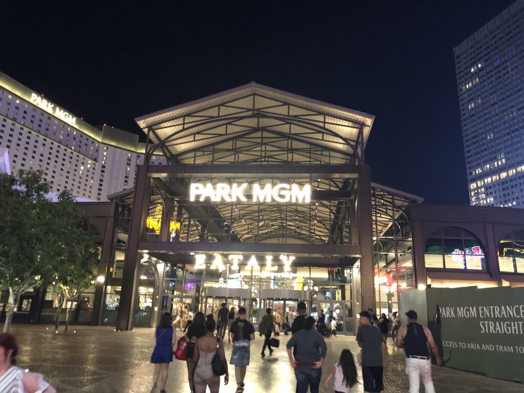 Park MGM 호텔의 이태리 푸드코트 Eataly