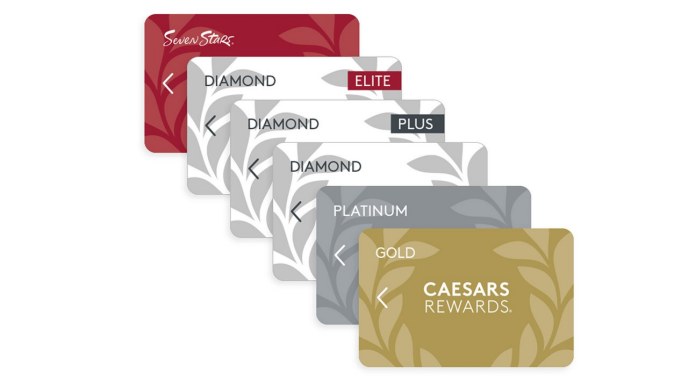 Caesars Reward Card