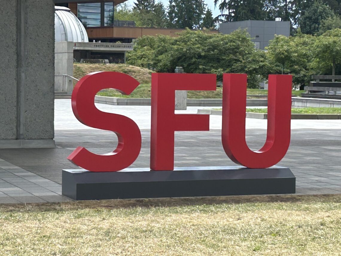 SFU Sign