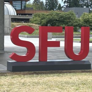 SFU Sign