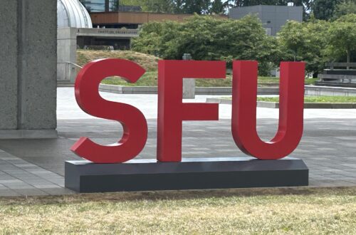 SFU Sign