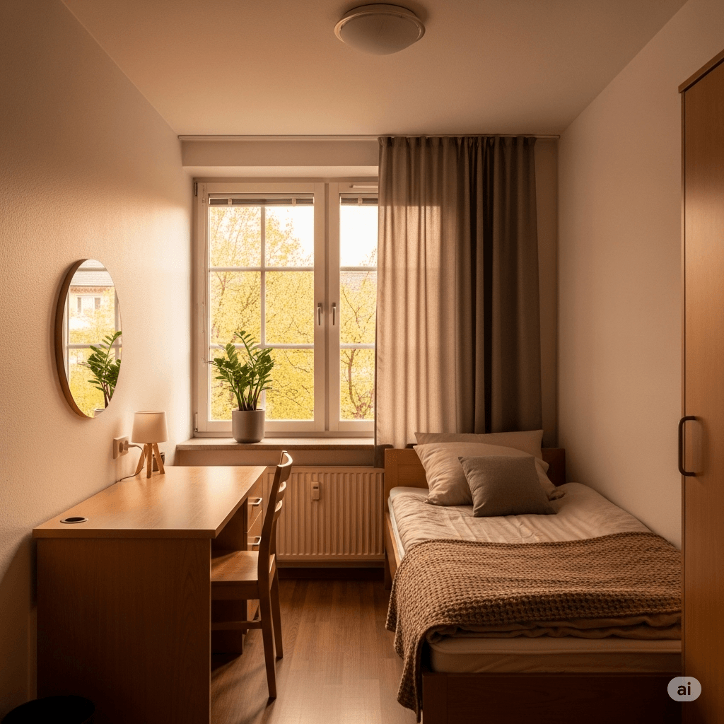 아들이 머물렀던 빈 방