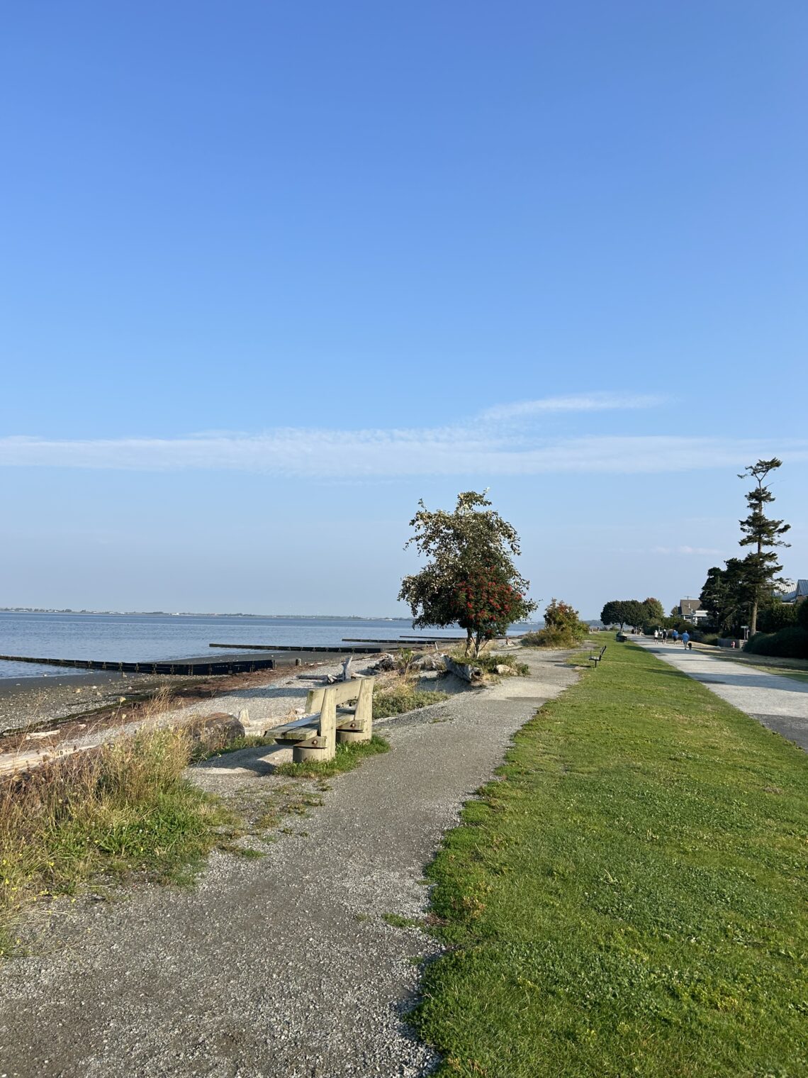 크레센트 비치(Crescent Beach)의 아침