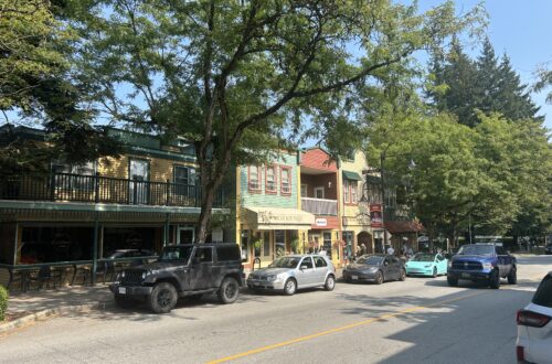 포트 랭리{Fort Langley) 거리
