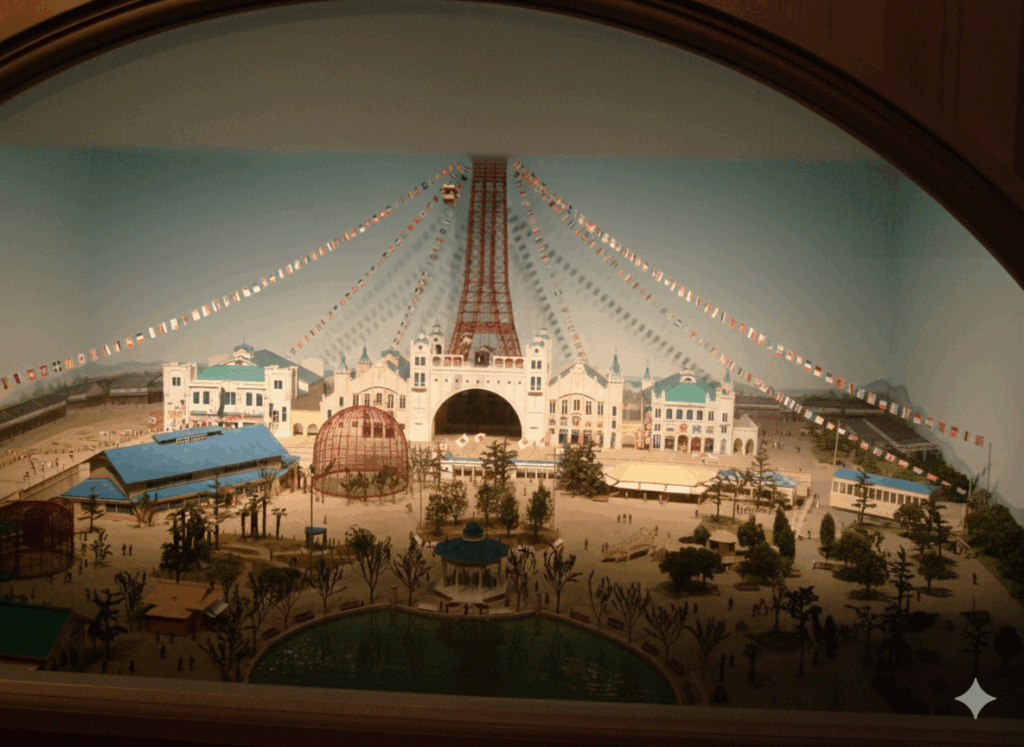 오사카 시립 주택 박물관 전시물