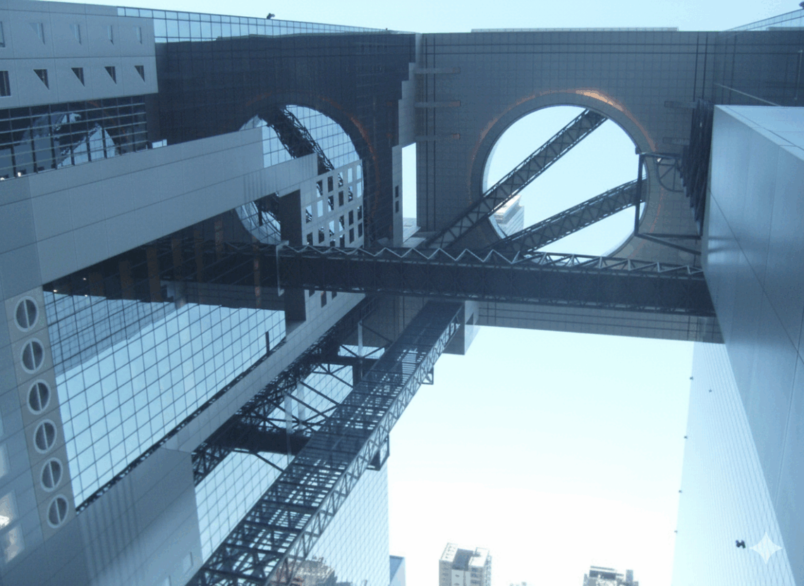 우메다 스카이 빌당 공중정원 전망대