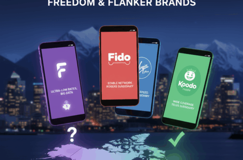 프리덤 모바일과 파이도, 버진, 쿠도 통신사
