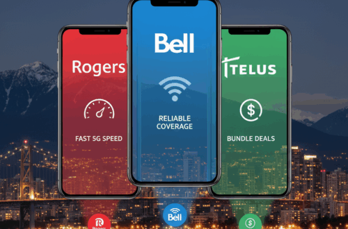 캐나다 이동 통신사 : 로저스(Rogers), 벨(Bell), 텔러스(Tellus)