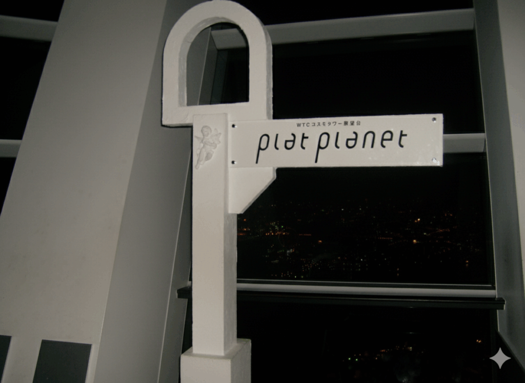 오사카의 WTC 코스모 타워 전망대