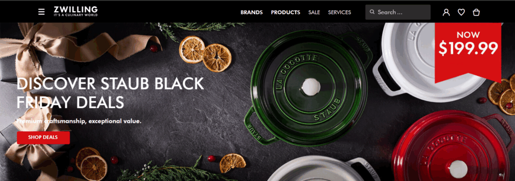 Zwilling 블랙 프라이데이 세일 이미지