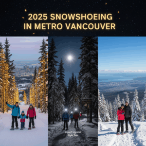 광역 밴쿠버에서 스노우슈잉(Snowshoeing) 즐기기