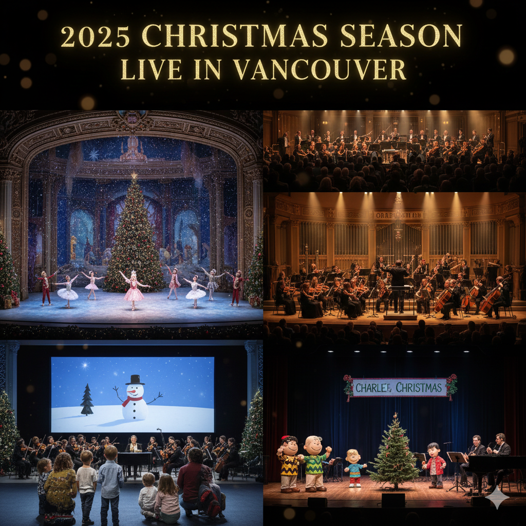 2025년 밴쿠버 크리스마스 공연 추천
