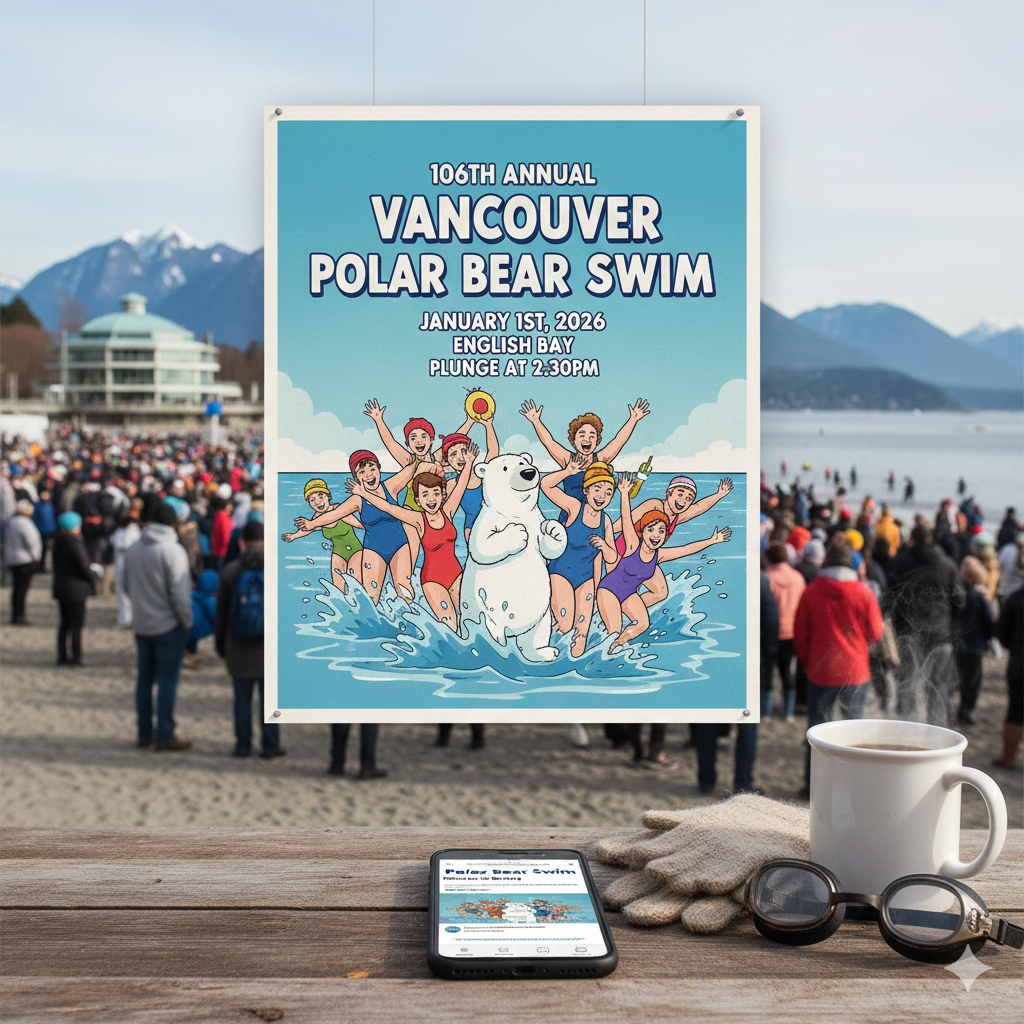 2026년 제106회 밴쿠버 폴라 베어 수영(Polar Bear Swim)