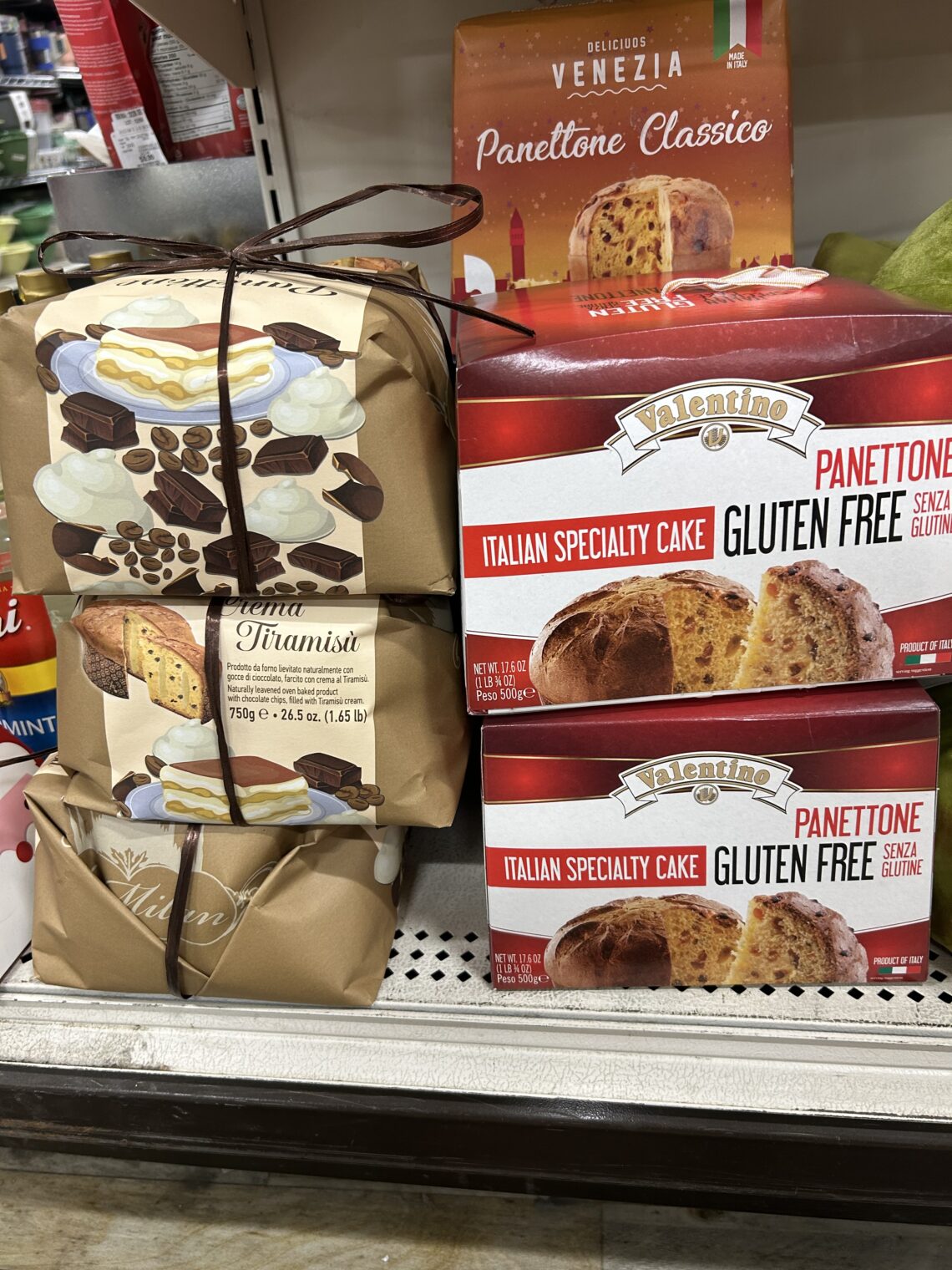 위너스에 진열대에서 찾은 파네토네