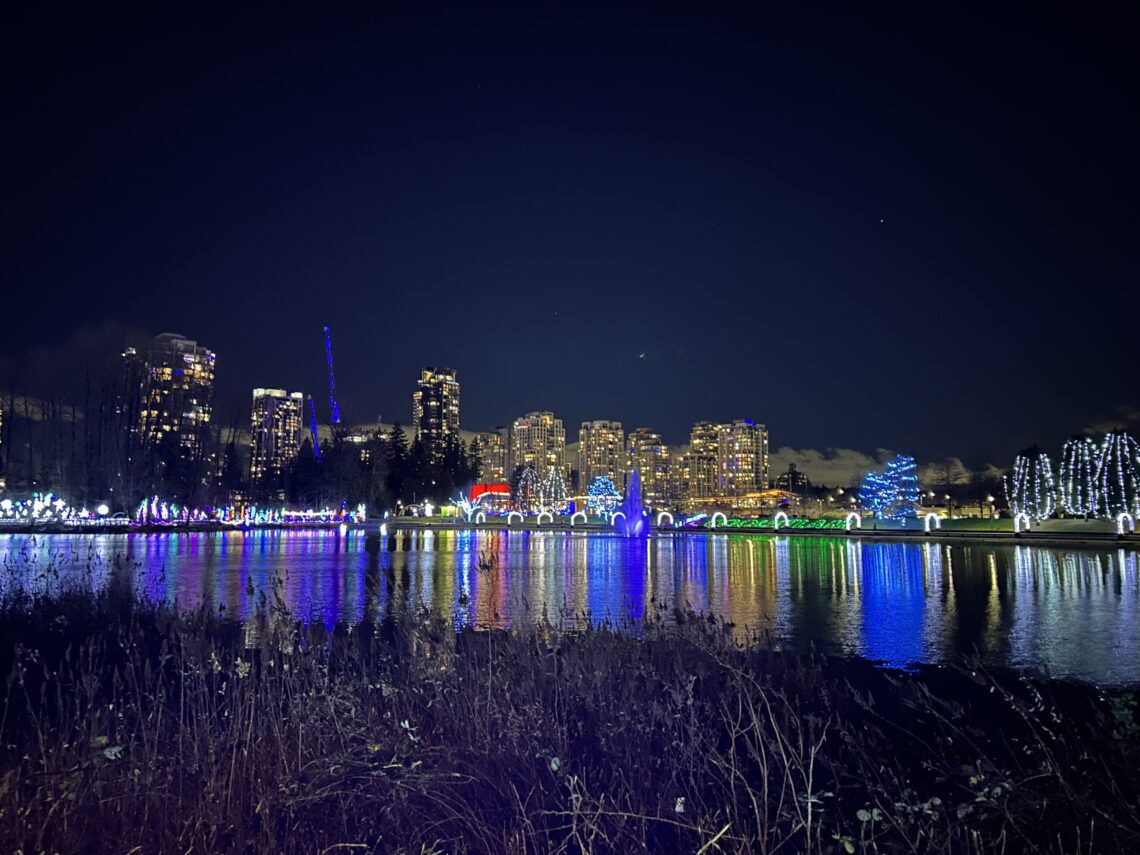 Lights at Lafarge의 야경