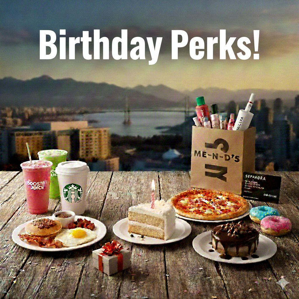 2026 밴쿠버 생일 혜택!