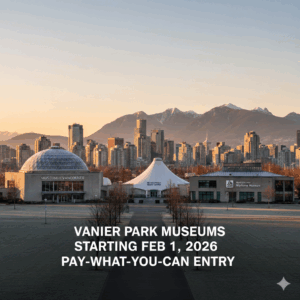 밴쿠버 박물관 Pay-What-You-Want