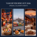 2026년 다인아웃 밴쿠버의 미식 이벤트(Culinary Events)
