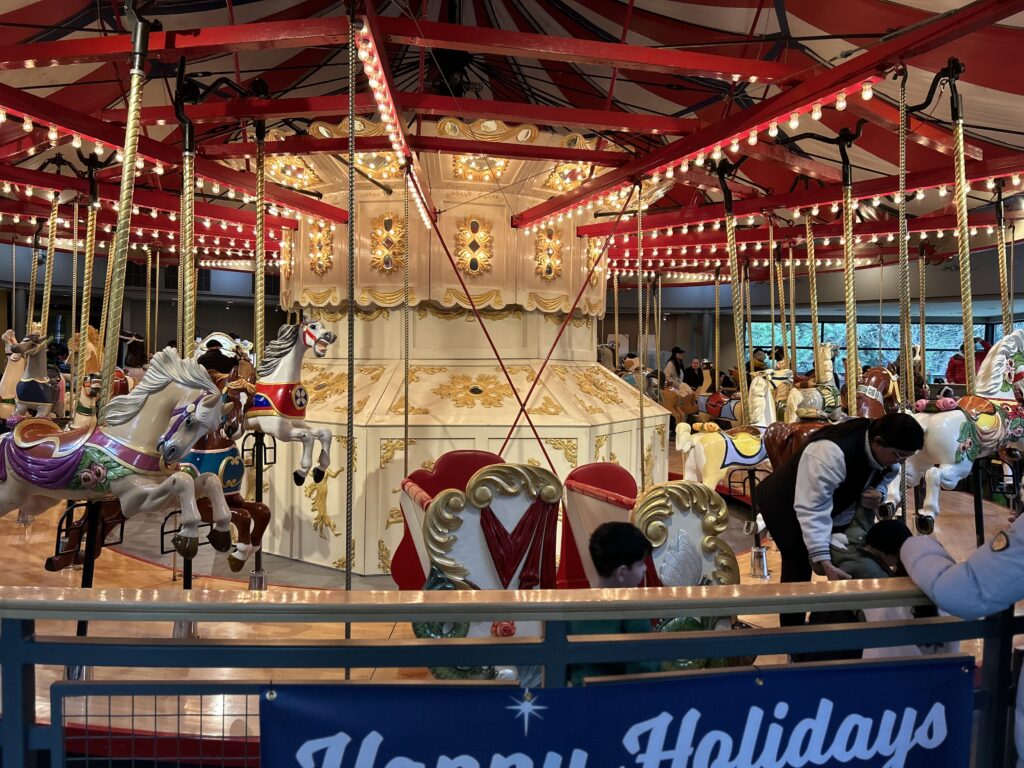 버나비 빌리지 뮤지엄의 회전목마
