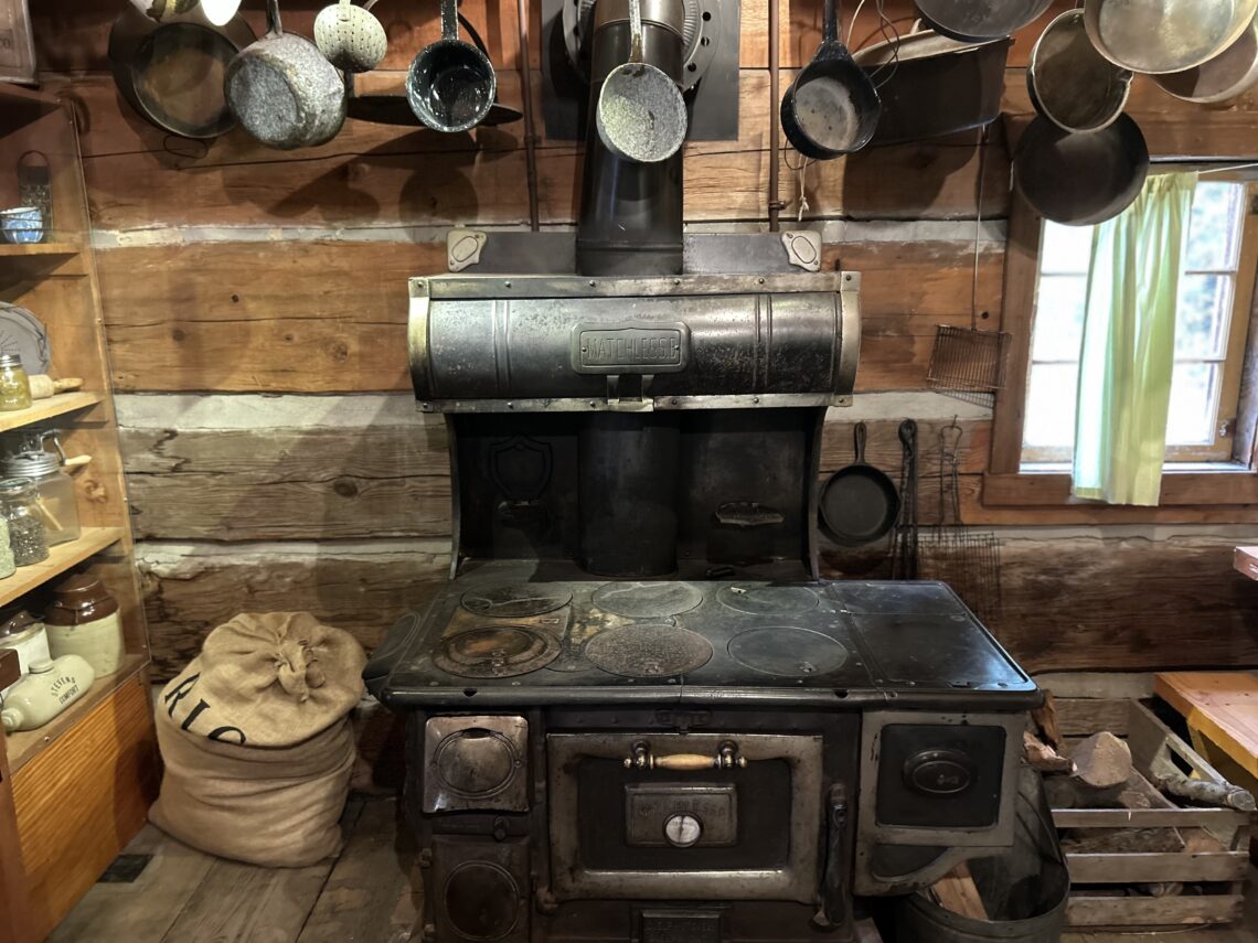 버나비 빌리지 뮤지엄에서 본 오래된 스토브