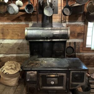 버나비 빌리지 뮤지엄에서 본 오래된 스토브