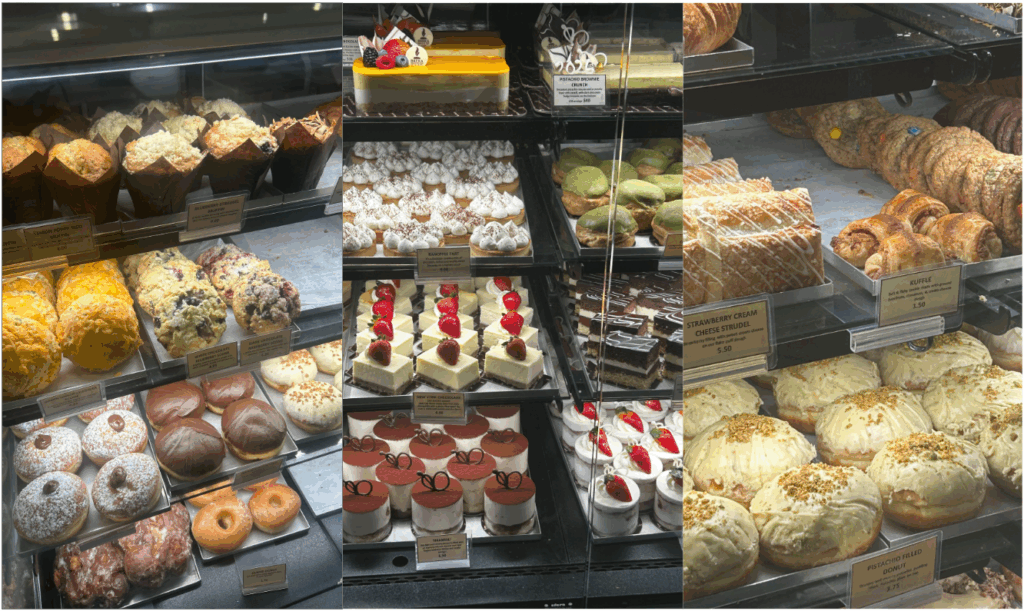 브레카의 다양한 베이커리 종류