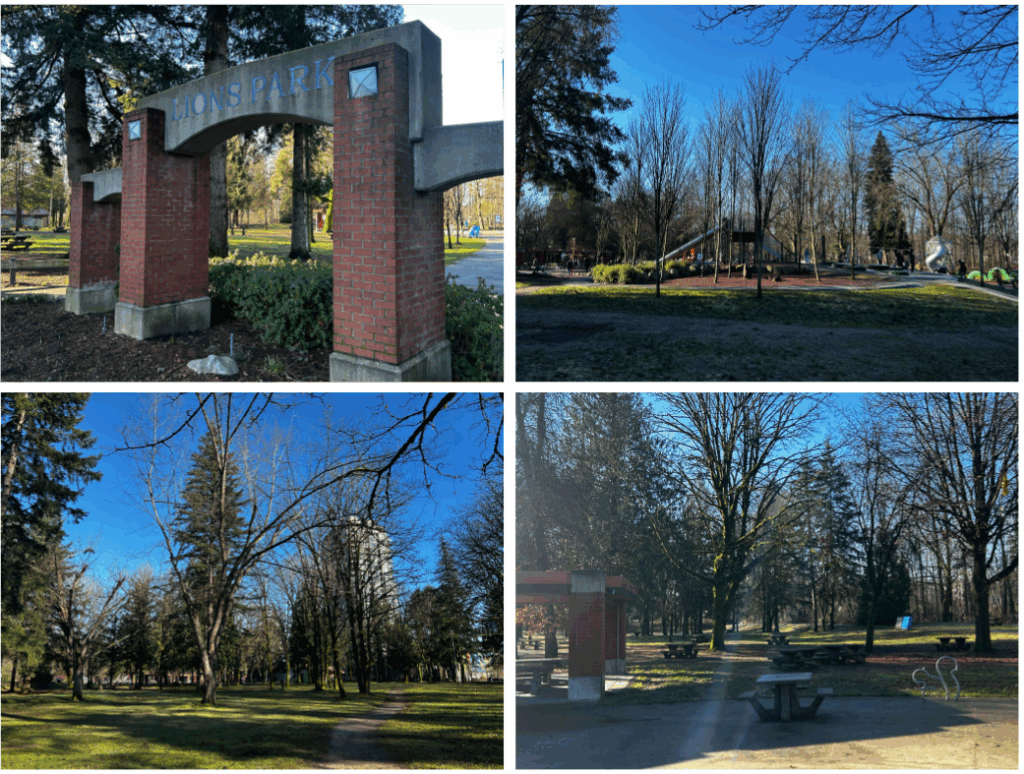 포트 코퀴틀람의 라이온스 파크(Lions Park)