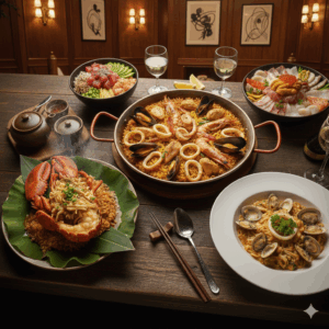 셰계 미식 투어 4: 헤신믈과 밥