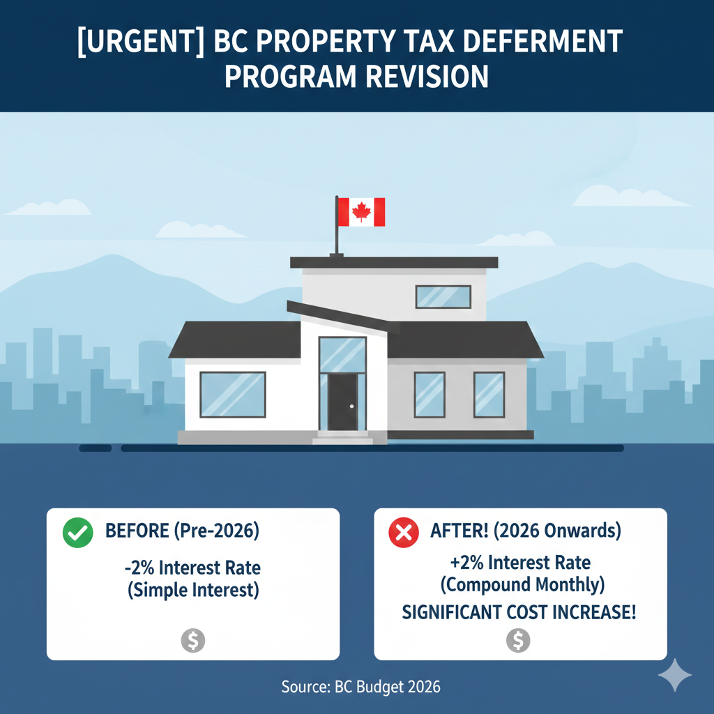 BC주 재산세 납부 유예 제도 개편