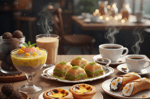 세계 미식 투어 8 : 달콤한 세계의 디저트