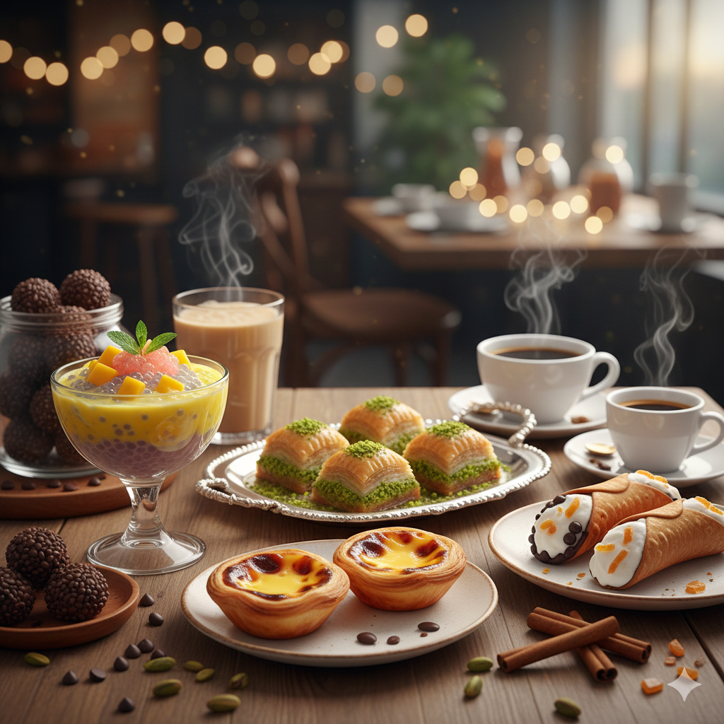 세계 미식 투어 8 : 달콤한 세계의 디저트