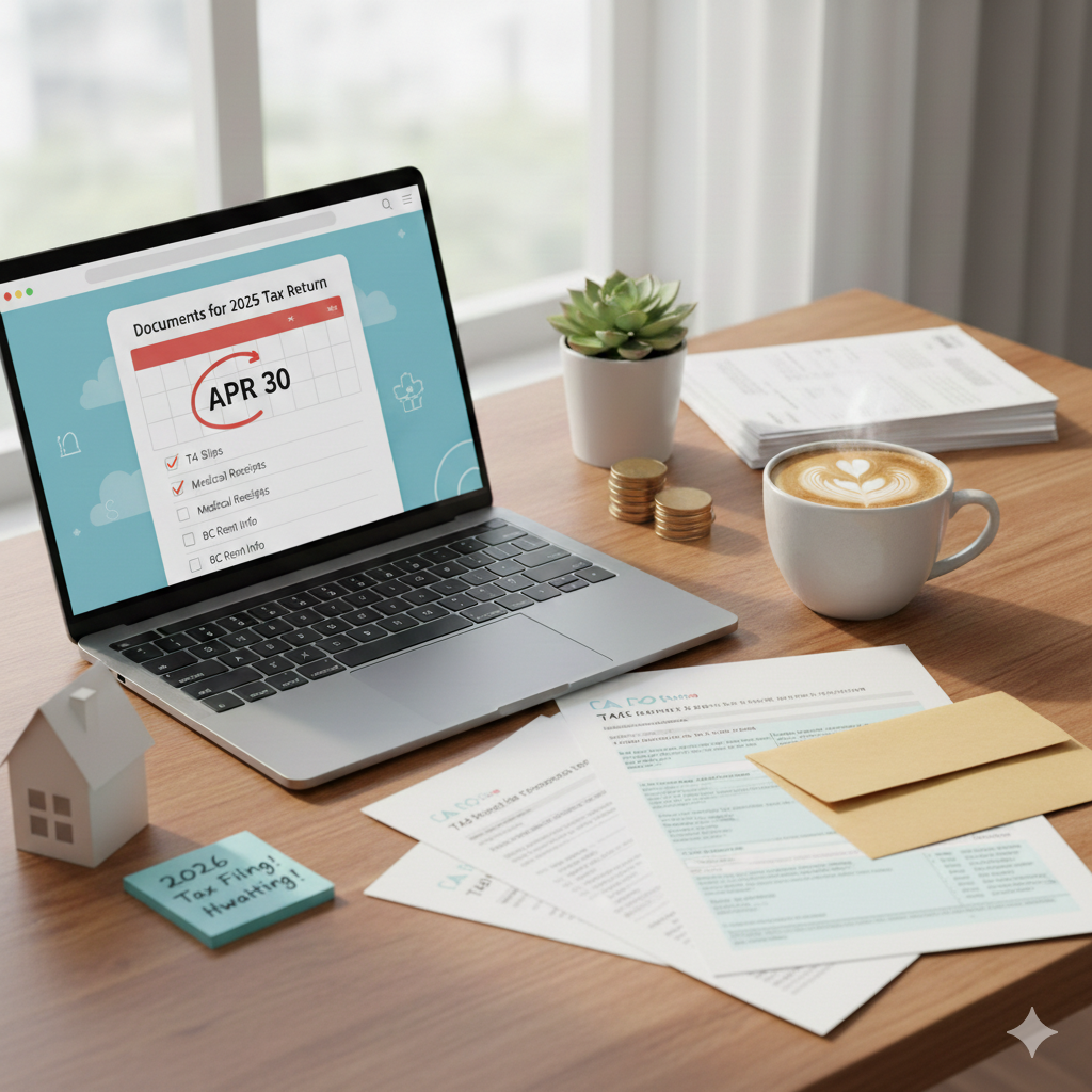 BC주 세금 신고 일정과 준비셔류