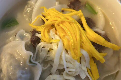 밴쿠버 설날 시즌에 먹는 떡만두국