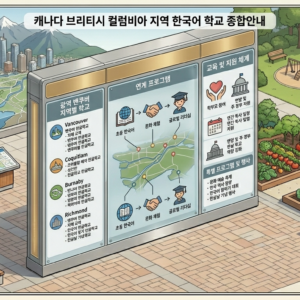 광역 밴쿠버 지역의 한글학교 안내