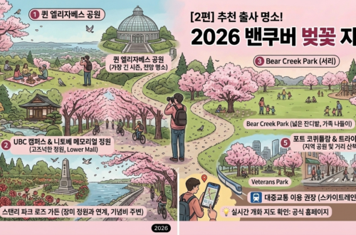 2026 밴쿠버 벚꽃 명소
