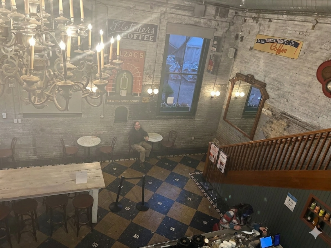 토론토 디스틸러리 디스트릭트의 Balzac's Coffee Rosters