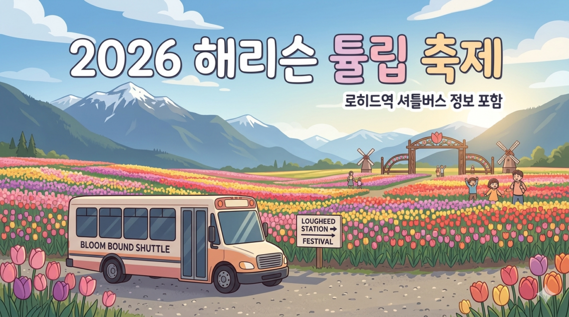 2026 해리슨 튤립 축제 안내