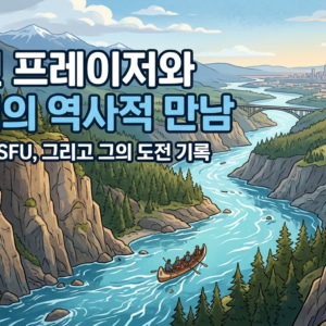 사이먼 프레이저와 밴쿠버의 역사적 만남