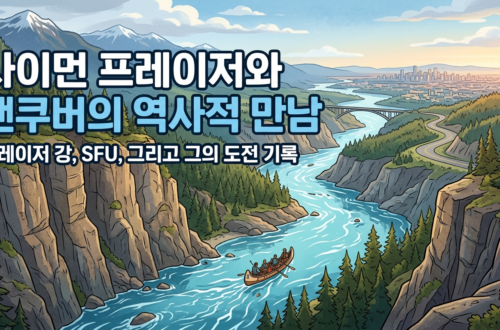 사이먼 프레이저와 밴쿠버의 역사적 만남