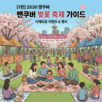 2026 밴쿠버 벚꽃 축제 이벤트