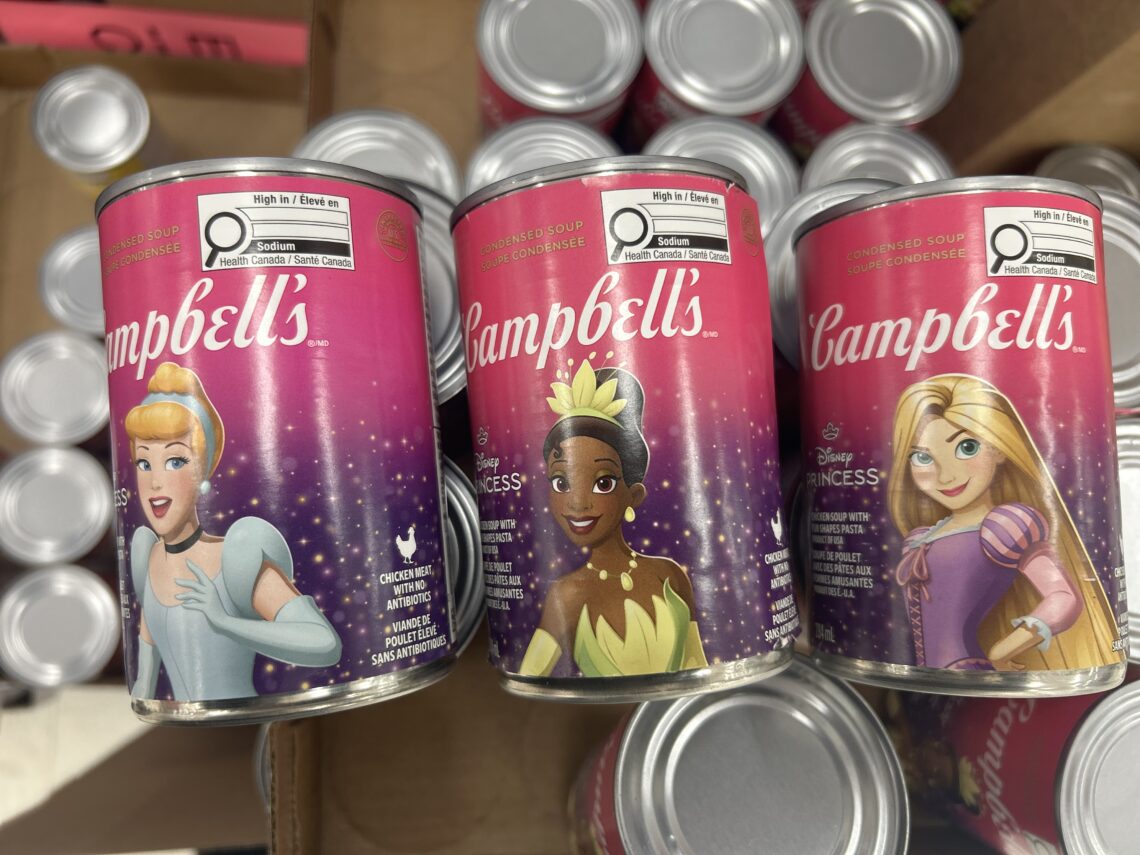 켐벨 스프 디즈니 공중 버전