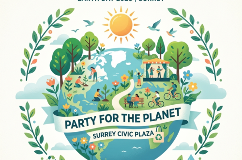 4월 22일 '지구의 날'과 써리 Party for the Planet