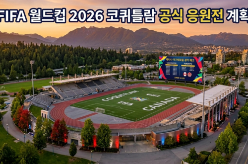 2026 월드컵 코퀴틀람 시의회 예산 승인 및 공식 응원전 계획