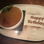 생일에 받은 캑터스 클럽(Cactus Club Cafe)의 크림뷔릴레