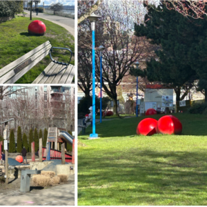 뉴 웨스트민스터 Quayside Park의 빨간색 공