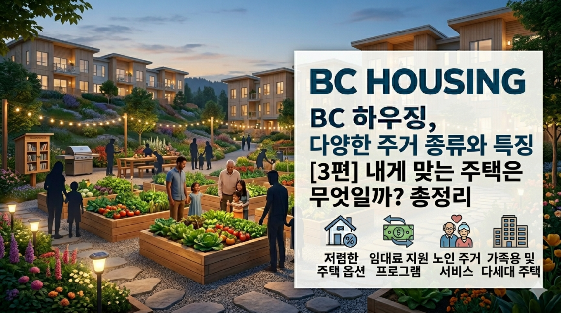 BC 하우징 주거 프로그램