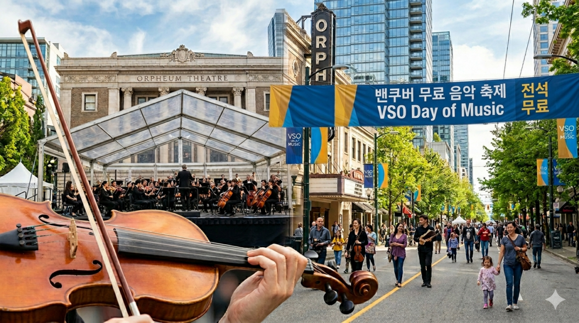 밴쿠버 심포니 오케스트라(VSO)의 Day of Music