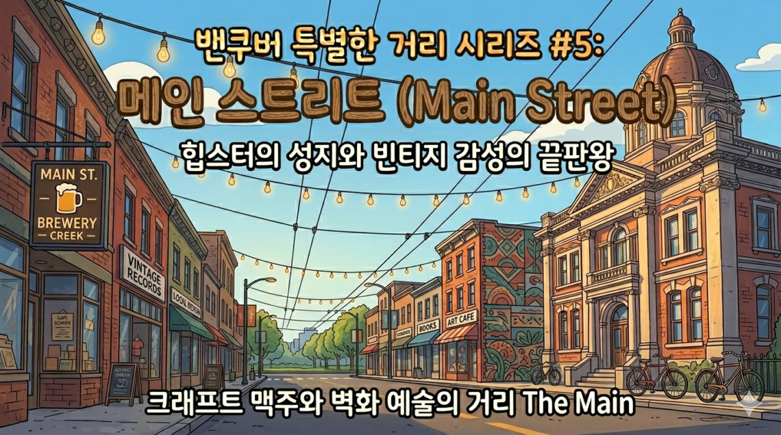 힙스터의 성지이자 빈티지 감성의 끝판왕, 메인 스트리트 (Main Street)
